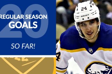 Dylan Cozens' First 20 Goals of 22/23 NHL Regular Season