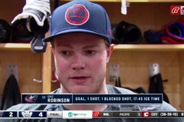 Eric Robinson praises Jet Greaves' awesome Blue Jackets and NHL debut in Toronto