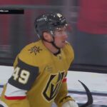 Ivan Barbashev buries a pass and scores vs Kings (6 apr 2023)