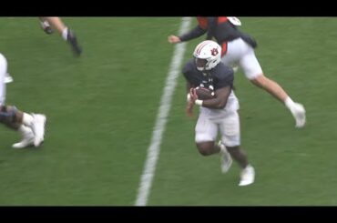 Sean Jackson highlights Auburn's running performance on A-Day 2023 spring scrimmage