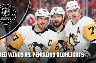 Detroit Red Wings vs. Pittsburgh Penguins | Full Game Highlights