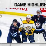 Predators @ Jets 4/8 | NHL Highlights 2023