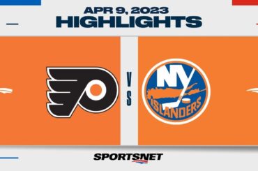 NHL Highlights | Flyers vs. Islanders - April 09. 2023