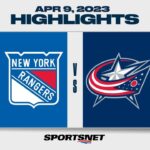 NHL Highlights | Rangers vs. Blue Jackets - April 8, 2023