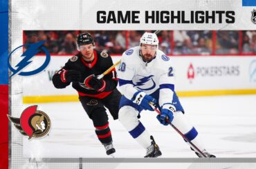 Lightning @ Senators 4/8 | NHL Highlights 2023