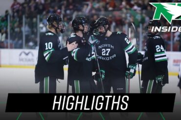 UND Hockey | Highlights vs Colorado College | 12.10.21