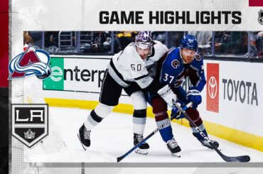 Avalanche @ Kings 4/8 | NHL Highlights 2023