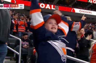 Nick Bjugstad with near Buzzer Beater