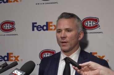 Martin St. Louis speaks about why he benched Jonathan Drouin