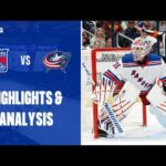 Shesterkin Records 3rd Shutout of Season vs Blue Jackets | New York Rangers