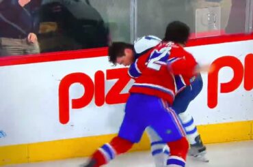 Arber Xhekaj vs Adam Lowry Jan 17, 2023