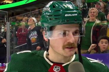 Wild forward Sam Steel after win over Blues