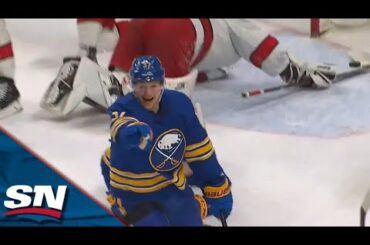 Sabres' Rasmus Dahlin DANCES Around Defence To Feed Casey Mittelstadt For Beauty Goal