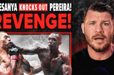 BISPING: IZZY KNOCKS PEREIRA OUT COLD! | UFC 287 Instant Reaction!