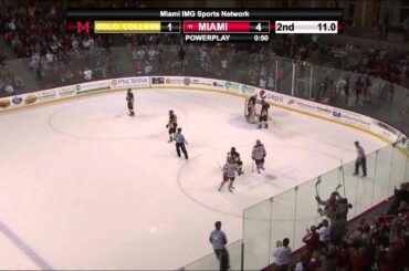Miami RedHawks - Belpedio Goal vs Colorado College