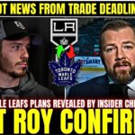 🔥 HOT DEADLINE TRADE! BIG DAY FOR MATT ROY! TORONTO MAPLE LEAFS CONFIRMED! TORONTO MAPLE LEAFS NEWS