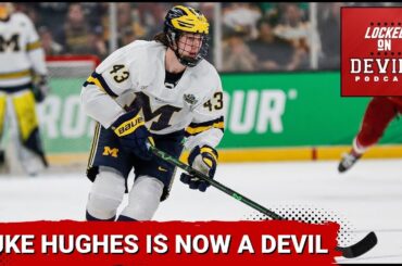 Luke Hughes Has Signed His Entry-Level Contract; Devils Lost a Tough Battle to a Now 62-Win Team