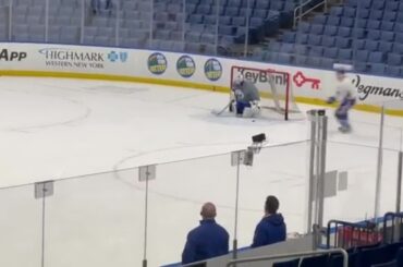 Slick shootout moves from Buffalo Sabres captain Kyle Okposo