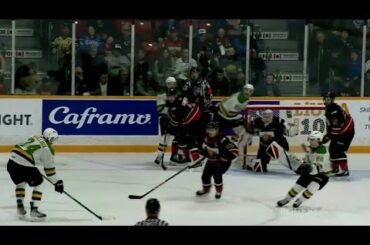 Logan Mailloux Has Impressive 4 Point Night vs Guindon/(Barlow -'23 Draft) 4-6-23