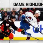 Avalanche @ Ducks 4/9 | NHL Highlights
