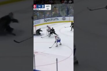 Incredible Save by Brian Elliot for Tampa Bay! NHL HIGHLIGHTS! #shorts #hockey