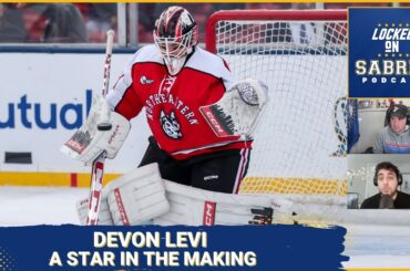 Devon Levi + Noah Östlund looking like stars in the making for the Sabres