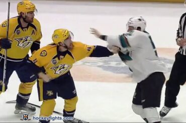 Tommy Wingels vs Ryan Ellis Feb 6, 2016