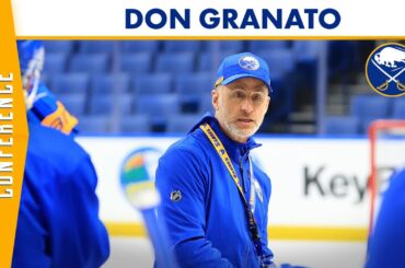 “We’re Playing More Aggressive” | Buffalo Sabres Coach Don Granato Speaks Before Game Versus Flyers