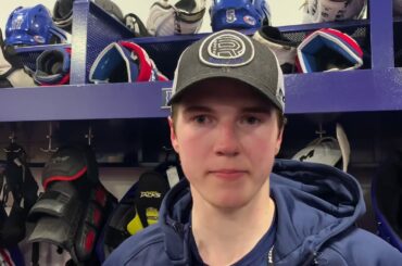 Post-game comments - January 31 - Cale Fleury