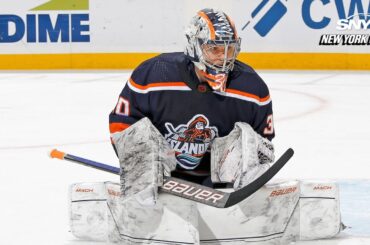 Islanders Head Coach Lane Lambert and Casey Cizikas talk goalie Ilya Sorokin | New York Post Sports