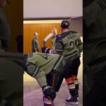 Anaheim Ducks vs Minnesota Wild 11.9.2022 #nhl #walkout #anaheimducks #shorts #warmup #hockey