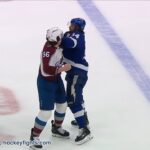 Kurtis MacDermid vs Patrick Maroon Feb 9, 2023