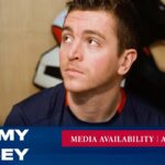 New York Rangers: Jimmy Vesey Pregame Media Availability | Apr. 10, 2023