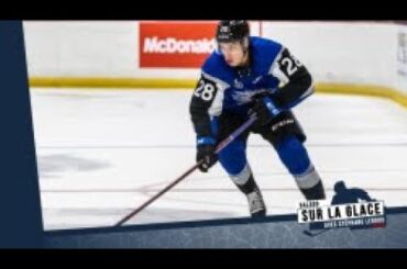 SUR LA GLACE : Bruno Gervais, Théo Rochette et William Dufour