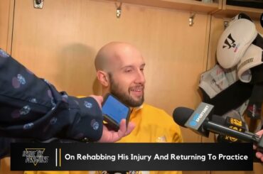 Penguins Forward Nick Bonino Discusses His Injury Recovery