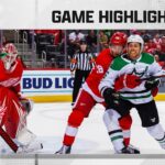 Stars @ Red Wings 4/10 | NHL Highlights 2023
