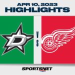 NHL Highlights | Stars vs. Red Wings - April 10, 2023