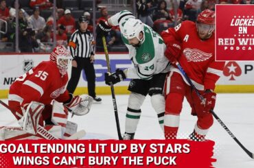 Ville Husso & Magnus Hellberg Lit up by Dallas Stars | Detroit Struggles to Bury the Puck