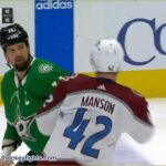 Josh Manson vs Jamie Benn Nov 21, 2022