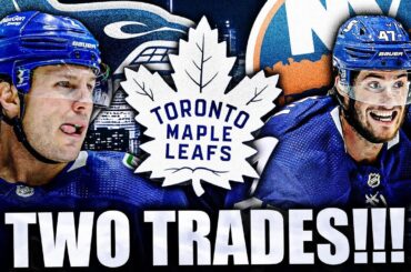 CANUCKS & LEAFS TRADE: LUKE SCHENN TO TORONTO + PIERRE ENGVALL TO NEW YORK ISLANDERS (Draft Picks)