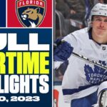 Toronto Maple Leafs vs. Florida Panthers | FULL Overtime Highlights - April 10, 2023
