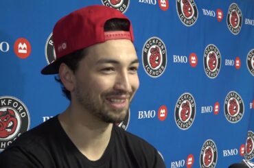 IceHogs Media Day: Anders Sorensen, Dylan Sikura, Adam Clendening 2/21/23
