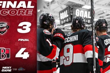 HIGHLIGHTS: Utica Comets - 3 @ Belleville Senators - 4