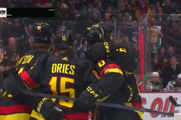 Vitaly Kravtsov's first assist as a Canuck, Boeser scores vs Wild 2 mar 2023