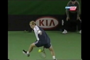 Thomas Johansson vs Jonas Bjorkman AO 2002 QF Highlights