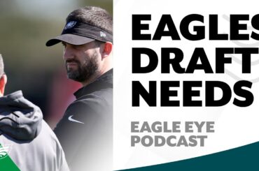 Ranking the Eagles' draft needs | Eagle Eye Podcast