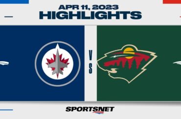 NHL Highlights | Jets vs. Wild - April 11, 2023