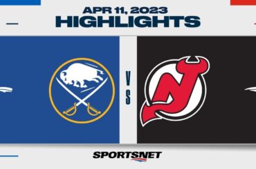 NHL Highlights | Sabres vs. Devils - April 11, 2023