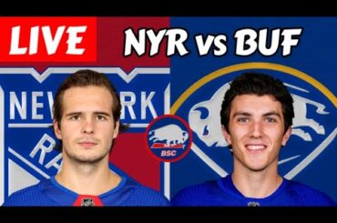 Buffalo Sabres vs. New York Rangers | NHL Livestream (Live Reaction + Play by Play) - 4/10/23