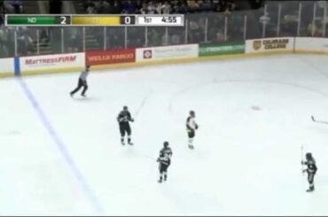 Tucker Poolman Goal (1) vs Colorado College [Oct 18 2014]